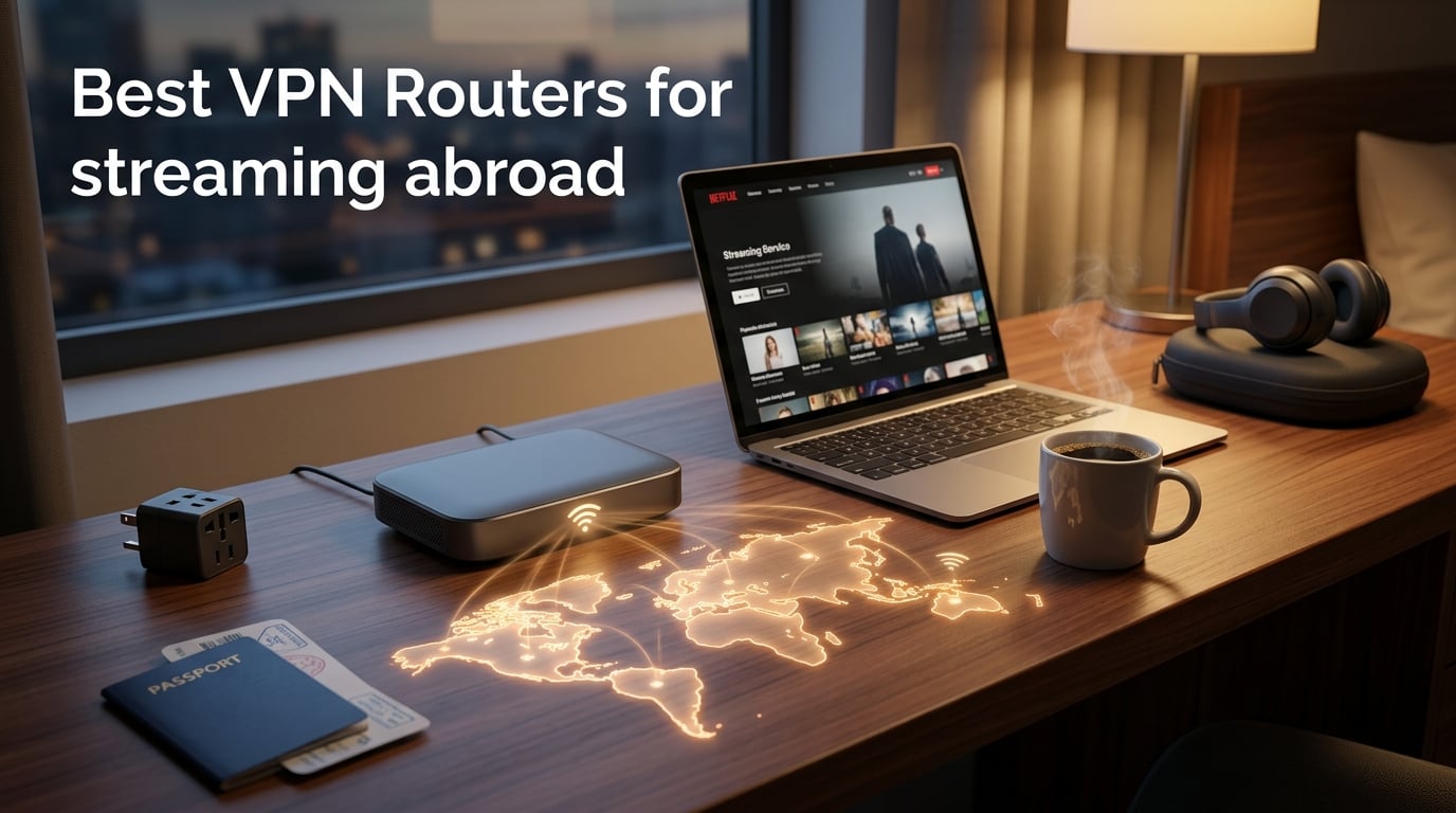 Best VPN Routers for streaming abroad