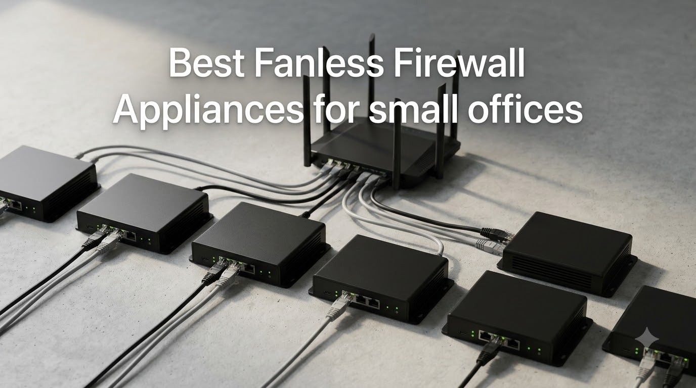 Best Fanless Firewall Appliances for small offices